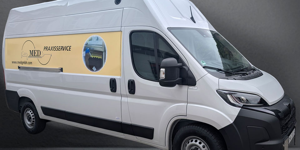 Firmenfahrzeug der MED GmbH, Quelle: MED GmbH