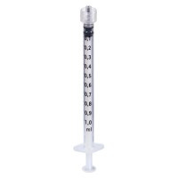 1 ml Feindosierspritzen LUER / LUER Lock